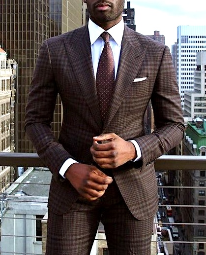 mens brown fashionable jacket