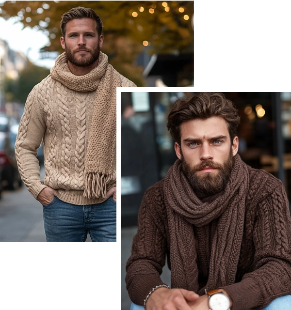 How to Create Warm and Comfortable Men's Autumn Looks: Style Tips for Cozy Seasonal Outfits headline