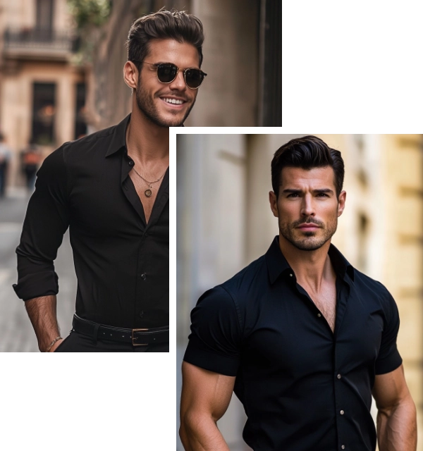 Elevate Your Smart Casual Look: The Allure of Black Cotton Shirts for Men This Summer headline