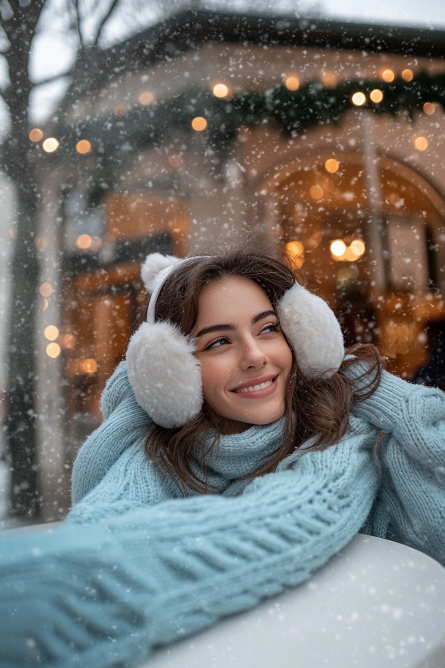 chic resort style earmuffs