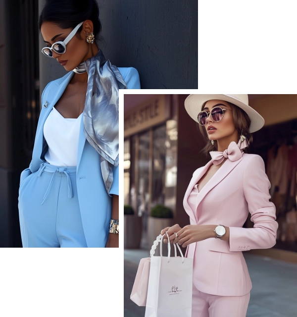 Bright and Elegant Tailored Suits for Empowered Business Women headline