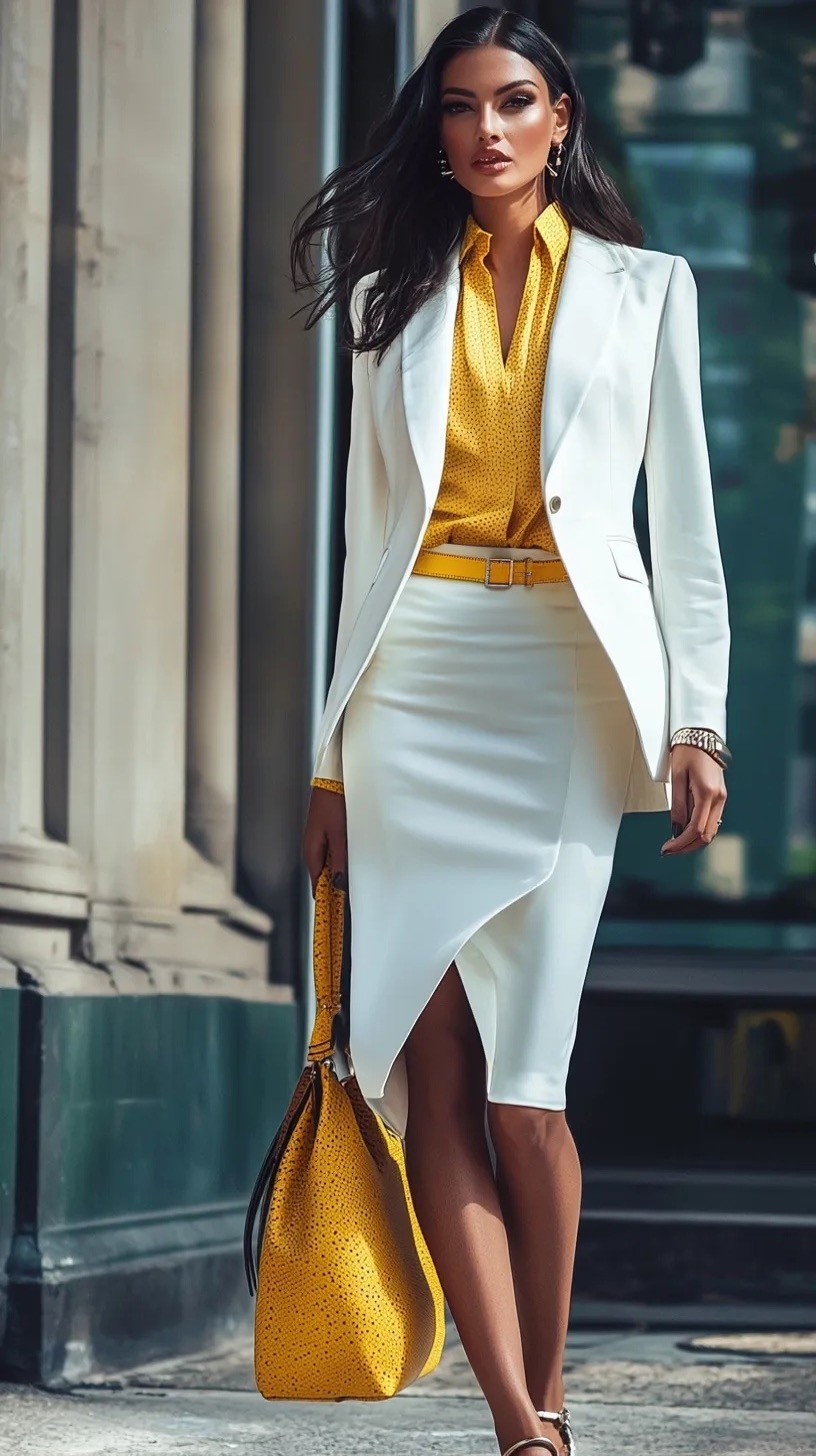 white business suit for women