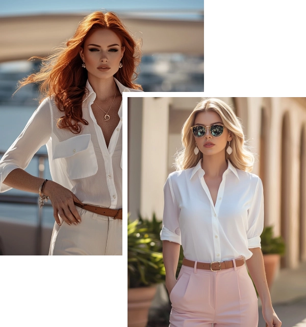 5 Fresh White Shirt Looks for Women This Summer headline