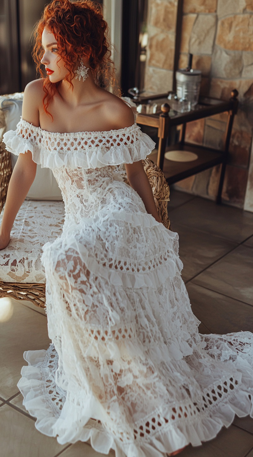 White Lace Sundress