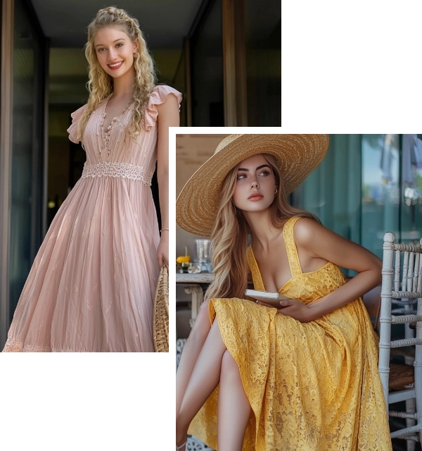 Long Lace Summer Dresses: How to Style and Where to Wear Them headline