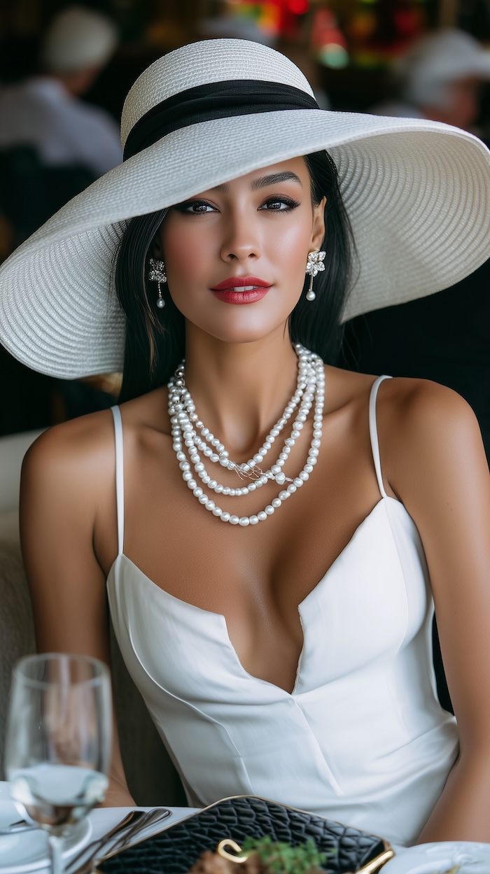 White Sundress with V Neck and Straps