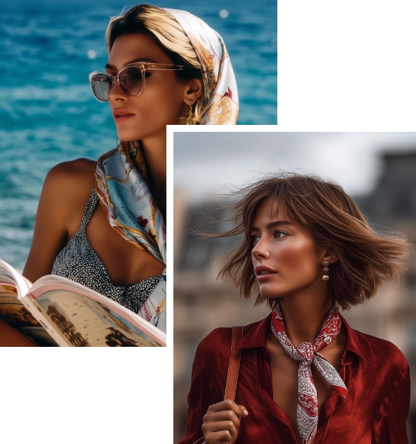 Silk Scarf as a Fashion Accessory for Summer Holidays headline